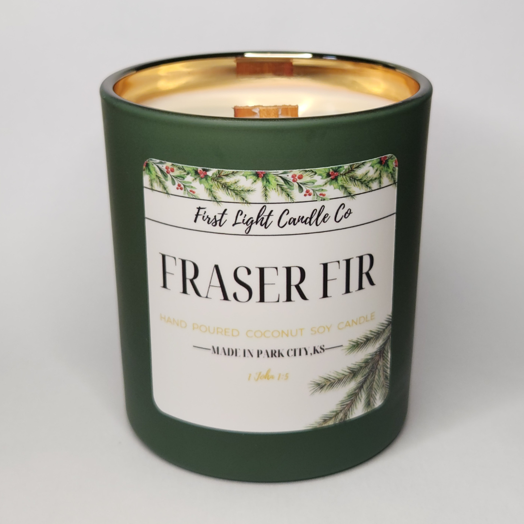 Fraser Fir - 8 ounce Coconut Soy Candle