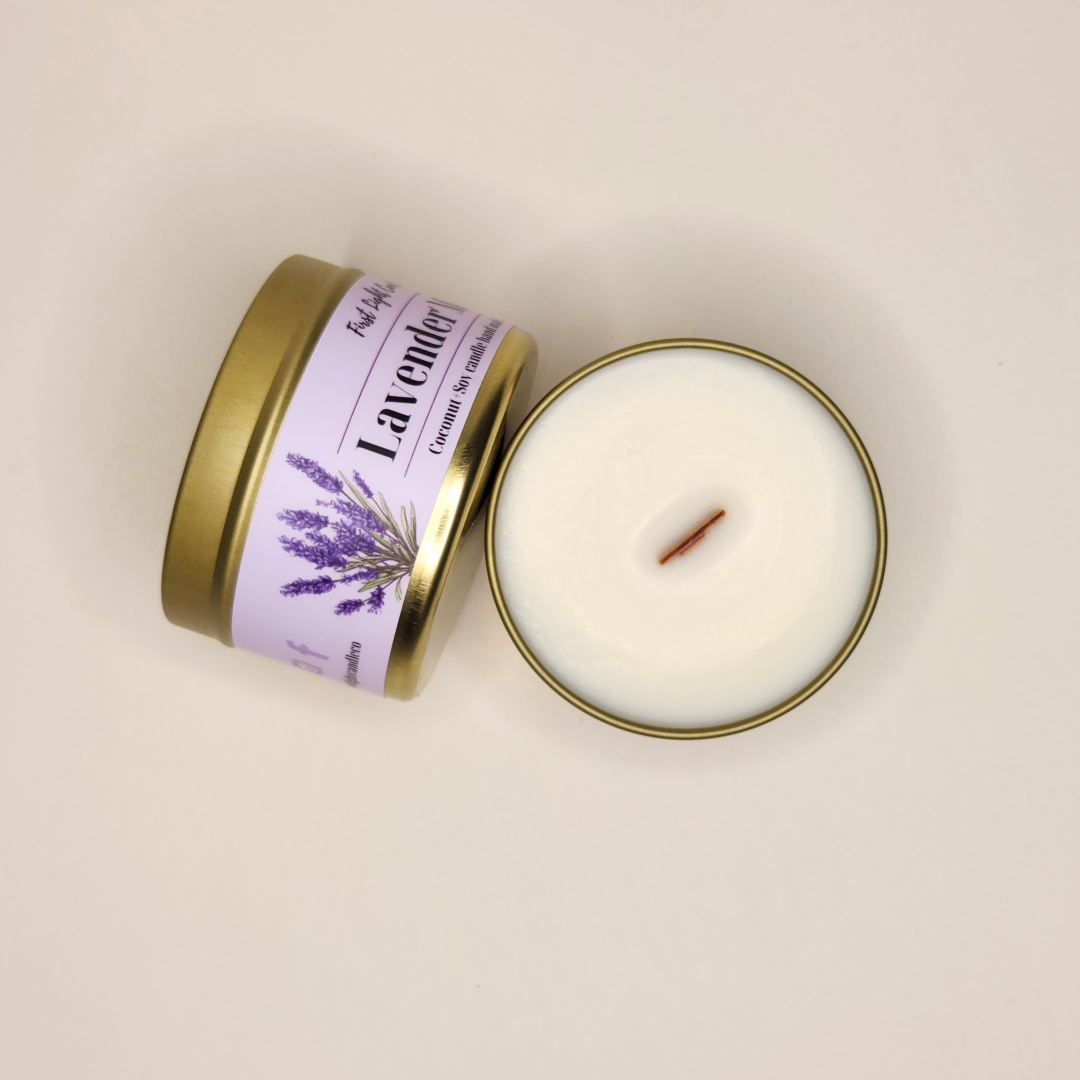 Lavender Meadows- 4 ounce Coconut Soy Candle