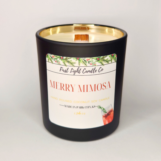 Merry Mimosa - 8 ounce Coconut Soy Candle