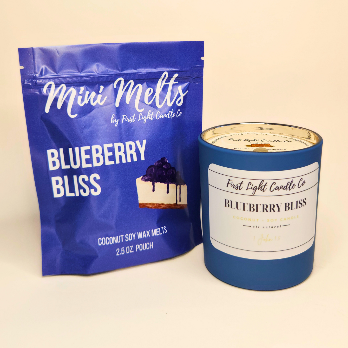 Mini Melts- Blueberry Bliss- 2.5 oz Coconut Soy