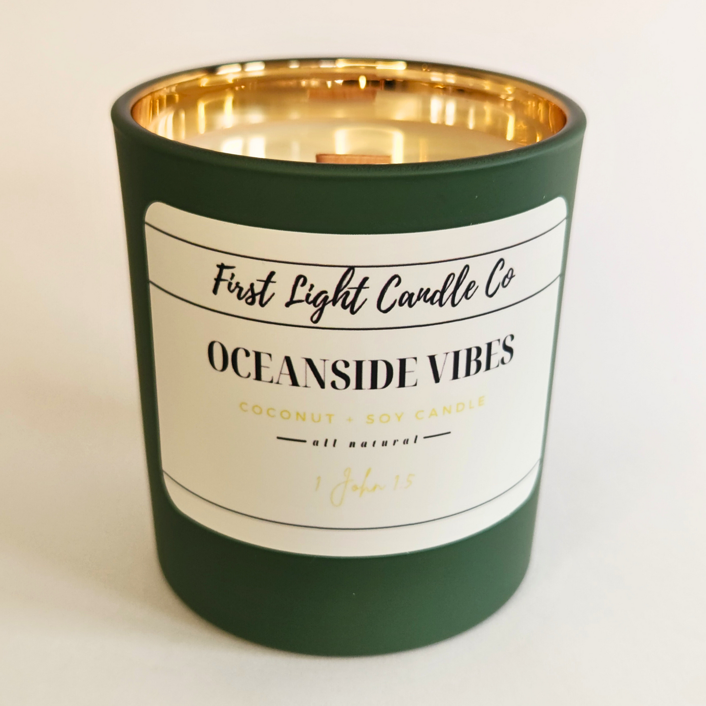 Oceanside Vibes - 8 oz Coconut Soy Candle